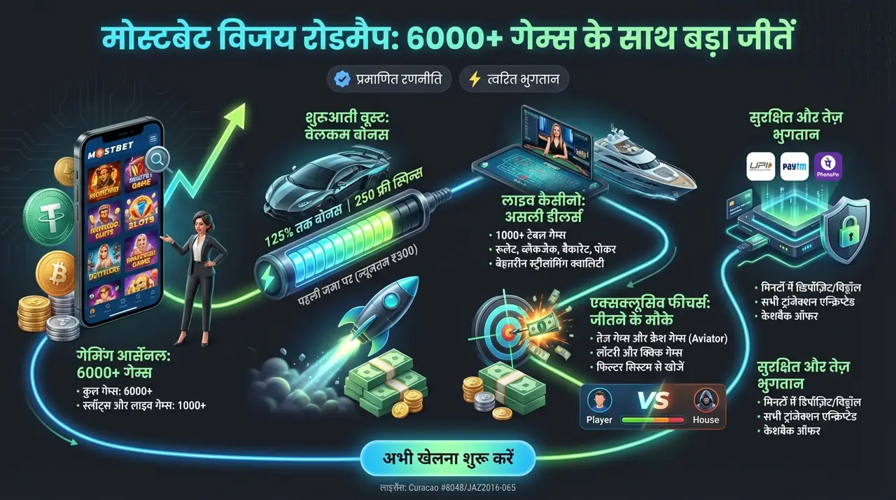 mostbet casino में खेलें